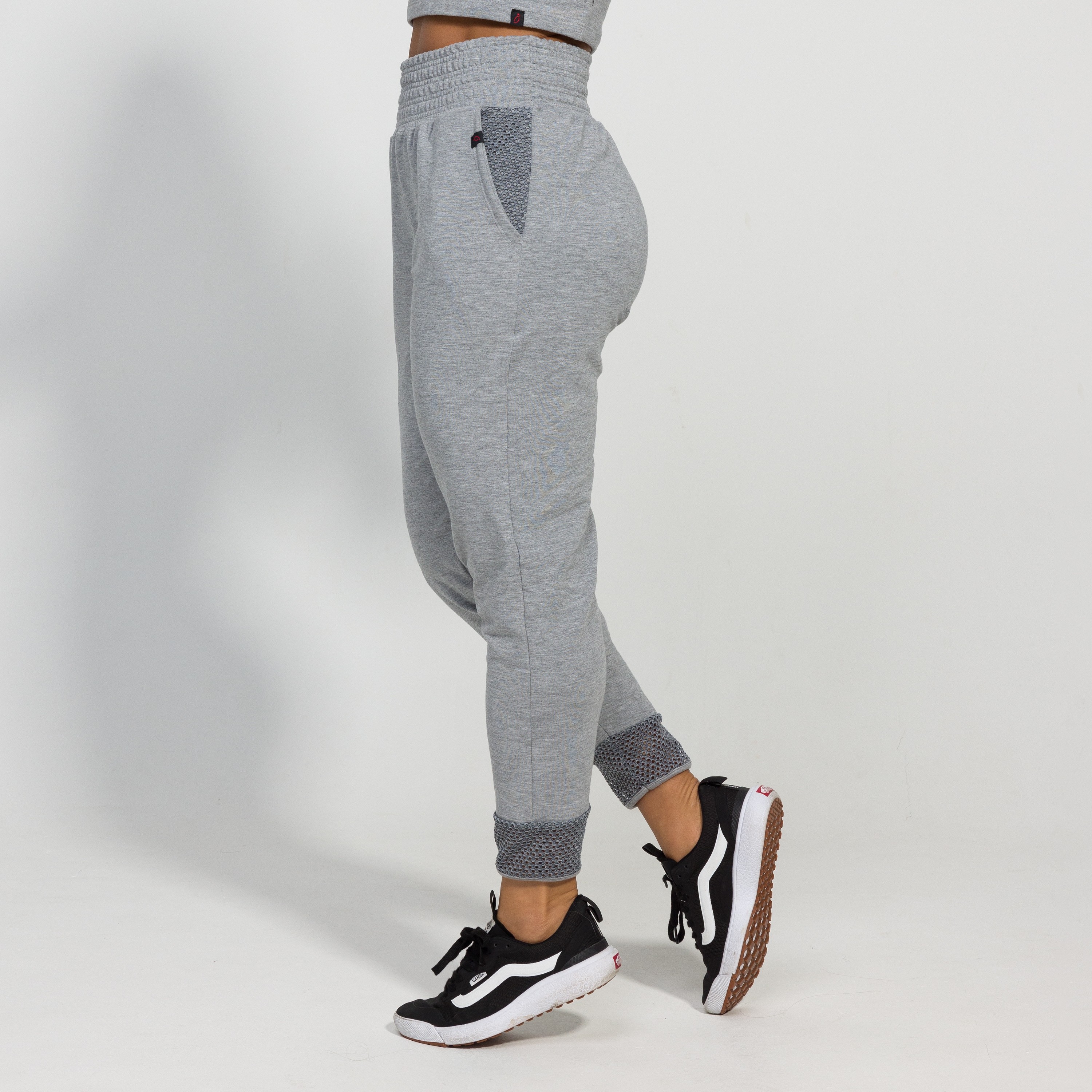 Calça Jogger Evelyn em Moletim Físico Fitness