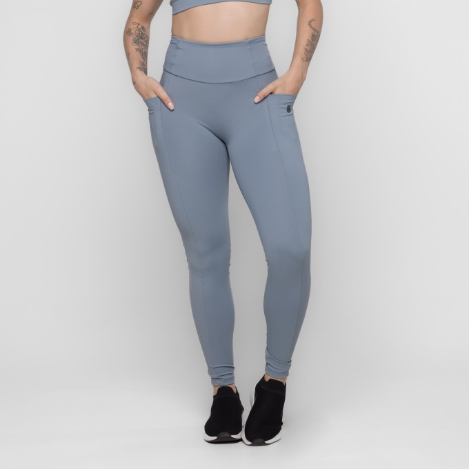 Calça Legging Fitness Larah Com Bolsos Keep Move