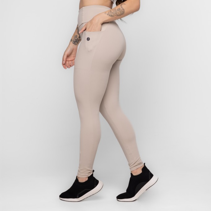 Calça Legging Fitness Larah Com Bolsos Keep Move