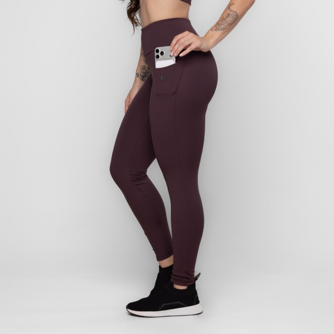 Calça Legging Fitness Larah Com Bolsos Keep Move