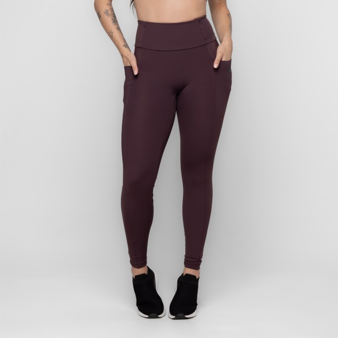 Calça Legging Fitness Larah Com Bolsos Keep Move