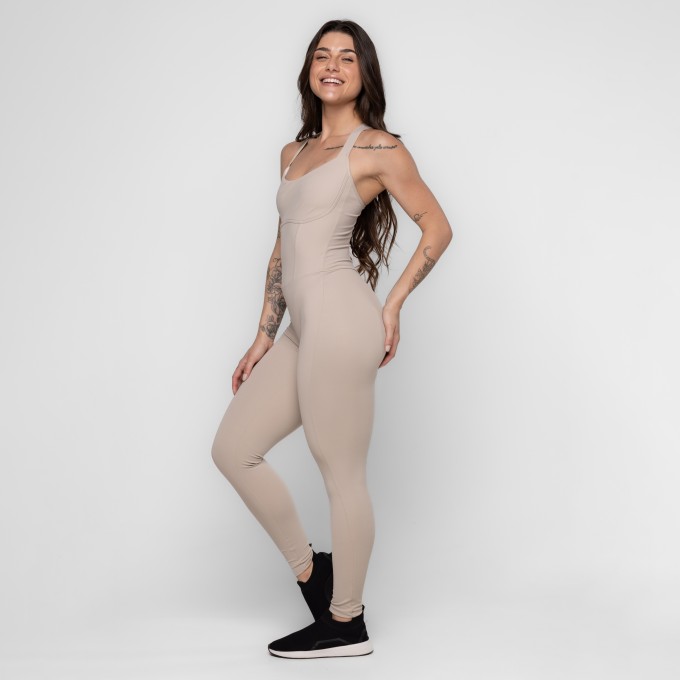 Macacão Fitness Larah Nadador Keep Move