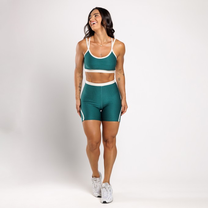 Kit Conjunto Fitness Top Sophia + Short Sophia Wonder