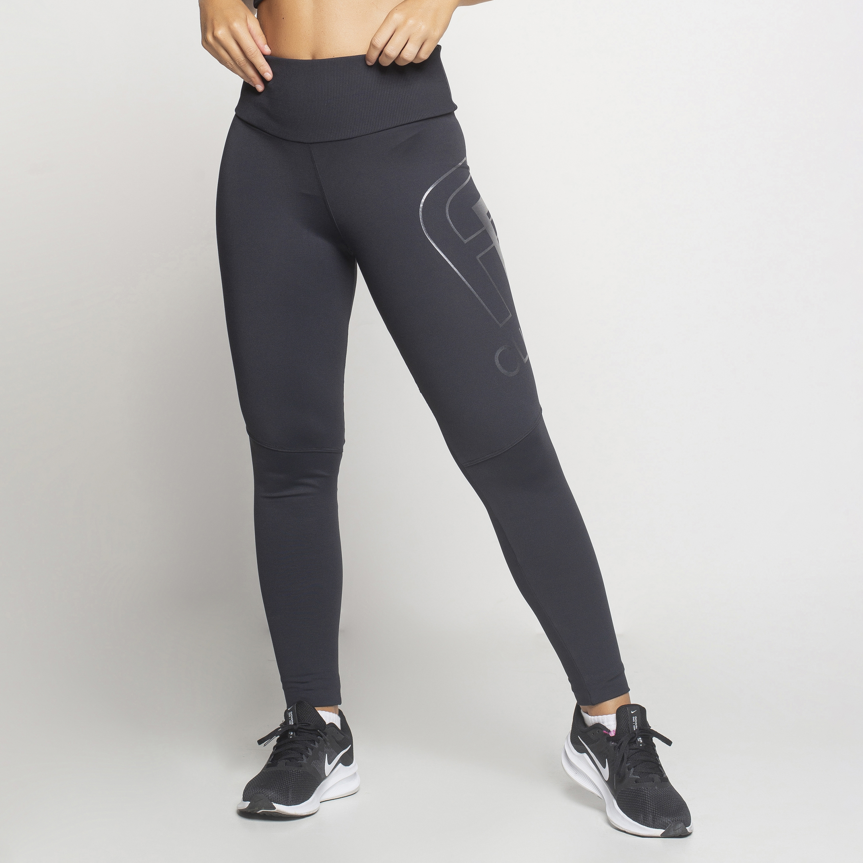 Compre Calça legging esportiva feminina com estampa digital justa para ioga  e fitness